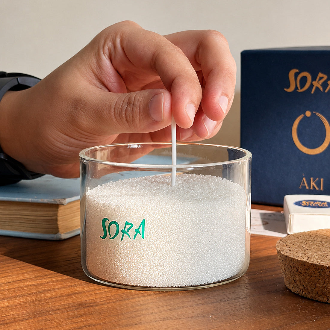 The Original Wax Sand Candle