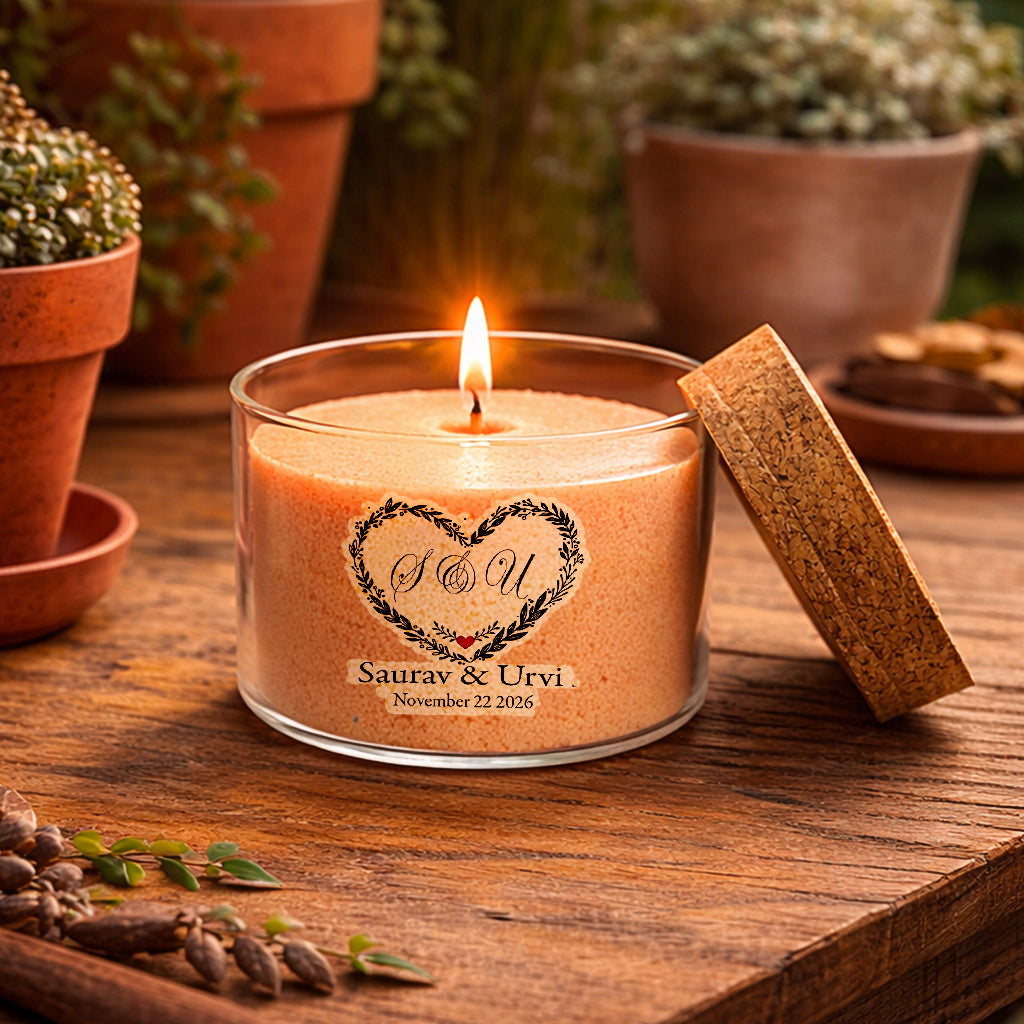 Customize Your Wax Sand Candle