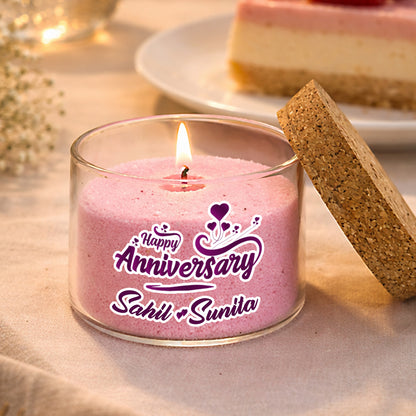 Customize Your Wax Sand Candle