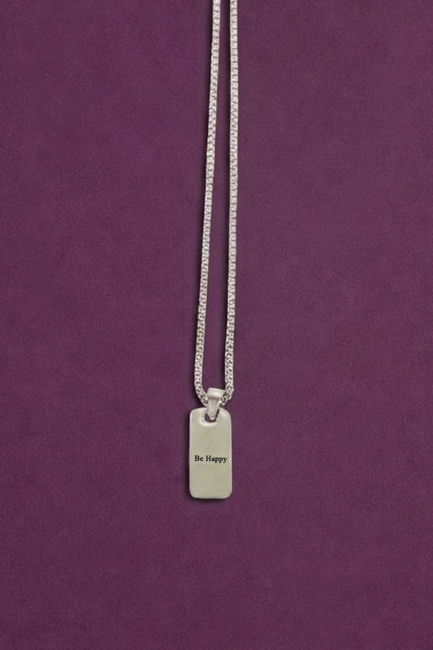 'Be Happy' Necklace