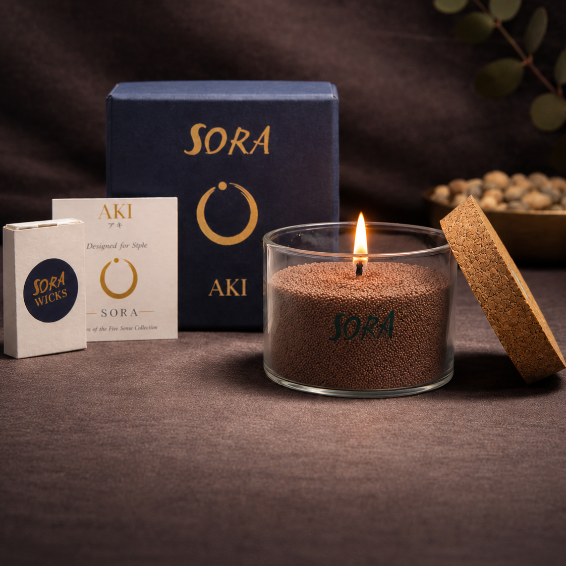 Coffee Bite Wax Sand Candle