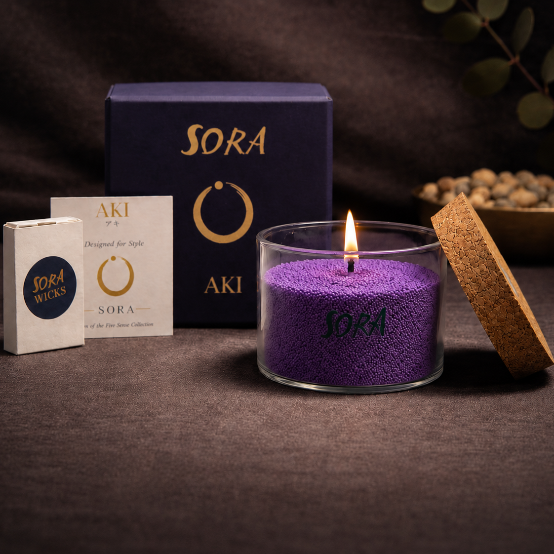 Ocean Breeze Wax Sand Candle