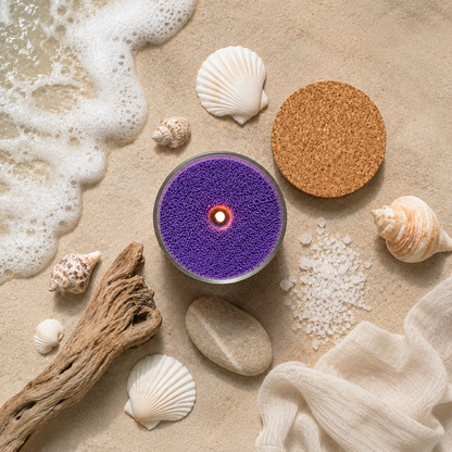 Ocean Breeze Wax Sand Candle