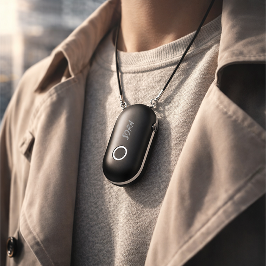 Sleek Wearable Air Purifier